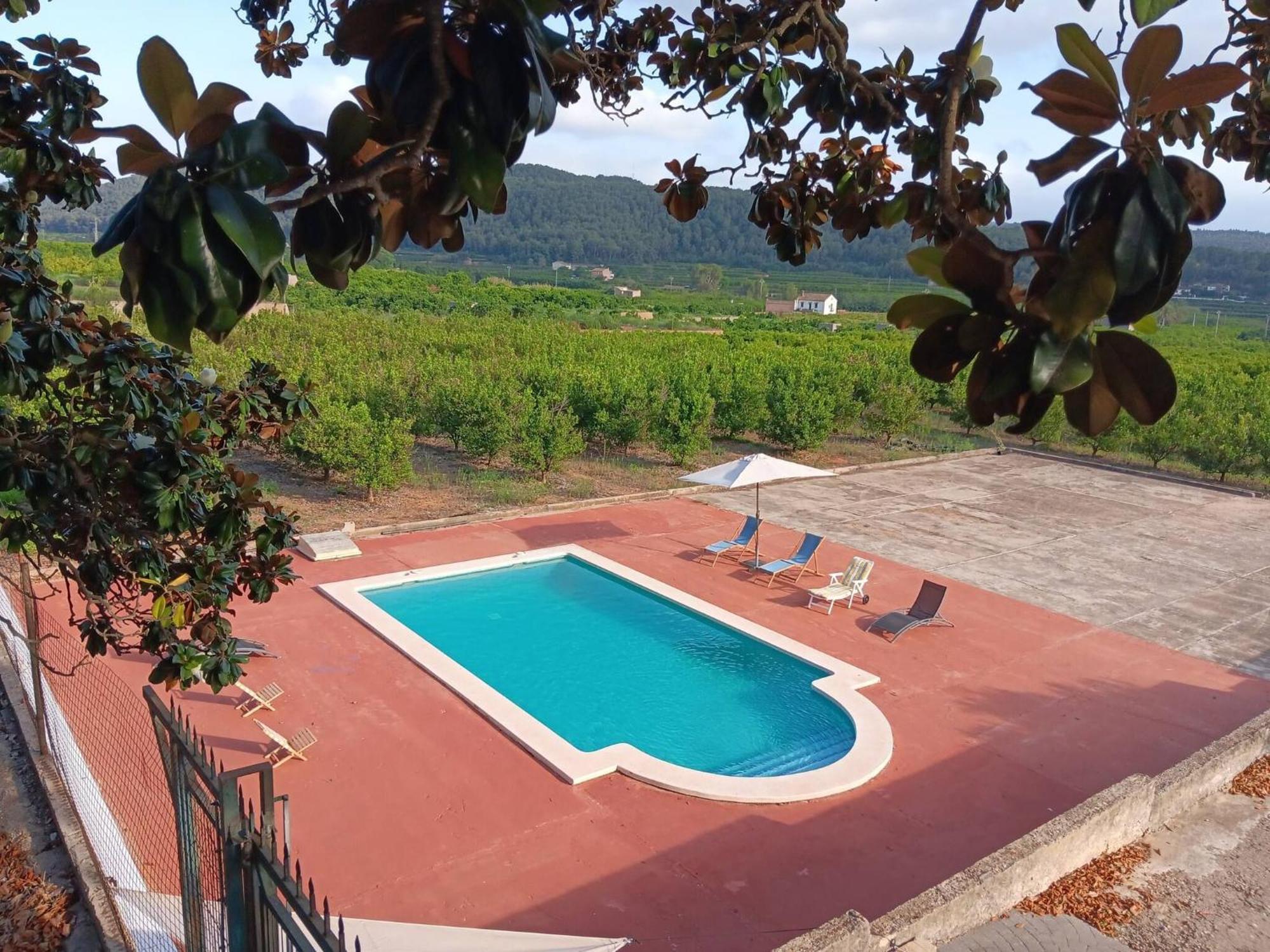 Casa Magnolia, A Rural Paradise House With Pool 阿尔兹拉 外观 照片